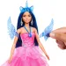 Barbie: Księżniczka pegaz o szafirowym kolorze z akcesoriami - Mattel