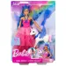 Barbie: Księżniczka pegaz o szafirowym kolorze z akcesoriami - Mattel