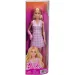 Barbie: Przyjaciółki Fashionista stylowa lalka modowa w różową kratkę w gipsie – Mattel zdjęcie 1