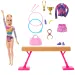 Barbie: Zestaw zabawkowy gimnastyczki z akcesoriami - Mattel