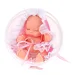 BEAU Baby śpiąca lalka niespodzianka w kuli w dwóch wersjach 8,5 cm 1 szt. zdjęcie 3
