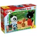 Bing i przyjaciele: Maxi puzzle 2x12 elementów, na zimę i lato