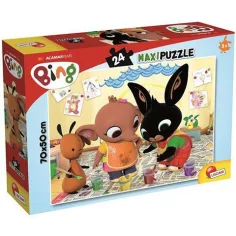 Bing: Malowanie Maxi puzzle 24szt. zdjęcie 1
