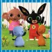 Bing! Zabawa z przyjaciółmi 3 w 1 puzzle - Trefl