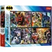 Bohaterowie i złoczyńcy Gotham z Batmana, puzzle 4x250 elementów - Trefl