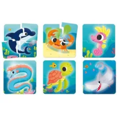 Carotina Baby: Puzzle z morskimi zwierzętami zdjęcie 2