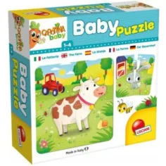 Carotina Baby: Puzzle ze zwierzętami z farmy zdjęcie 1
