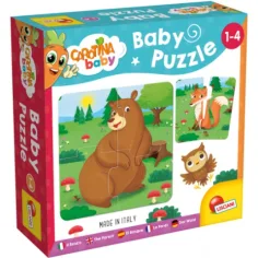 Carotina Baby: Puzzle leśne zwierzęta zdjęcie 1