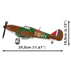 COBI: Zabawka konstrukcyjna samolot Hawker Hurricane (5762) zdjęcie 5