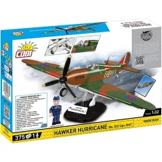 COBI: Zabawka konstrukcyjna samolot Hawker Hurricane (5762) zdjęcie 7