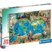 Cudowny świat zwierząt 300-elementowe Super puzzle - Clementoni