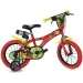 Bing czerwony rower dziecięcy w rozmiarze 14 - rower Dino Bikes