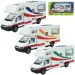 Die-Cast: Metalowy kamper w różnych wariantach, 17 cm, 1 sztuka