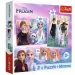 Disney: Kraina Lodu 2 - Księżniczki na swojej ziemi, zestaw 2 w 1: puzzle i karty pamięciowe - Trefl