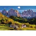 Dolina Val di Funes, Dolomity - Włochy 1500 elementów puzzle -Trefl zdjęcie 2