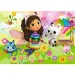 Domek dla lalek Gabi Lśniąca przygoda brokatowe puzzle 100 elementów – Trefl