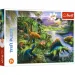 Drapieżne dinozaury, puzzle 200 elementów - Trefl