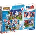 Edukit: Sonic 4 w 1 zestaw gier - Clementoni