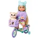 Evi Love: Teddy Bike – Rowerowy zestaw do zabawy - Simba Toys zdjęcie 3