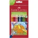 Faber-Castell: Jumbo zestaw 12 kolorowych ołówków trójkątnych