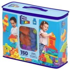 Fisher Price: Gigantyczny zestaw klocków konstrukcyjnych 150 elementów - Mega Bloks zdjęcie 1