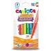 Fluorescencyjny marker w neonowych kolorach zestaw 8 sztuk - Carioca