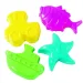 Foremki do piasku 4szt - D-Toys