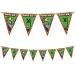 Girlanda z flagami Minecraft, 230 cm