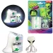 Glow'N Fun Slime Alien: Fluorescencyjny slime w olejowej beczce z figurką obcego zdjęcie 2