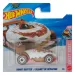 Hot Wheels: Biały samochód Donut Drifter 1/64 - Mattel