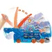 Hot Wheels City: Przekształcalny Ultimate Transporter Samochodów T-Rex - Mattel zdjęcie 2