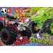Hot Wheels Monster Trucks maxi podłogowe puzzle 24 elementów 70x50 cm – Lisciani