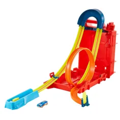 Hot Wheels Track Builder Zestaw torów z kanistrami benzyny - Mattel zdjęcie 2