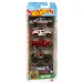 Hot Wheels: Zestaw małych samochodów Mud Studs 5szt - Mattel