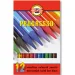 ICO: Progresso kredki pastelowe 12szt Koh-I-Noor
