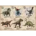 Jurassic World 104-elementowy Super Color Puzzle - Clementoni zdjęcie 2