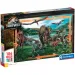 Jurassic World królestwo dinozaurów 104-elementowa maxi supercolor układanka - Clementoni zdjęcie 1