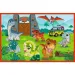 Jurassic World małe dinozaury 2x24-elementowe puzzle - Trefl