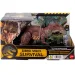 Jurassic World: Metriacanthosaurus atakujący dinozaur z dźwiękiem i światłem – Mattel zdjęcie 1