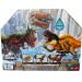 Jurassic World: Zestaw bitewny Dino Reveal z areną i 2 figurkami dinozaurów – Mattel