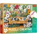 Koty w kwiecistej ogrodzie – 500 elementów Creative puzzle – Trefl zdjęcie 1