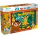 Król Lew 2 w 1 maxi puzzle 60 elementów i kolorowanka 70x50 cm – Lisciani