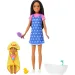 Lalka Barbie w serduszkowej sukience zestaw do zabawy - Mattel zdjęcie 3