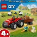 LEGO® City: Czerwony traktor, przyczepa i owce (60461)
