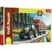Leśny traktor 100-elementowa układanka - Trefl