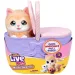 Little Live Pets: Kot w koszyku z kociętami zdjęcie 1