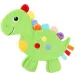 Little Stars: gryzak z dinozaurem, śliniaczek z grzechotką