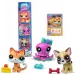 Littlest Pet Shop: Kot, ośmiornica, piesek zestaw figurek 3 sztuki seria 4
