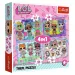 L.O.L Surprise lalki 4 w 1 puzzle - Trefl