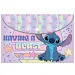 Luna: Stitch wesoła teczka A4 na zatrzask